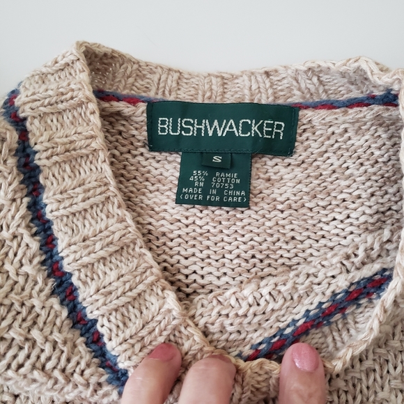 Vintage Bushwacker Floral Knit Sweater - Picture 3 of 15